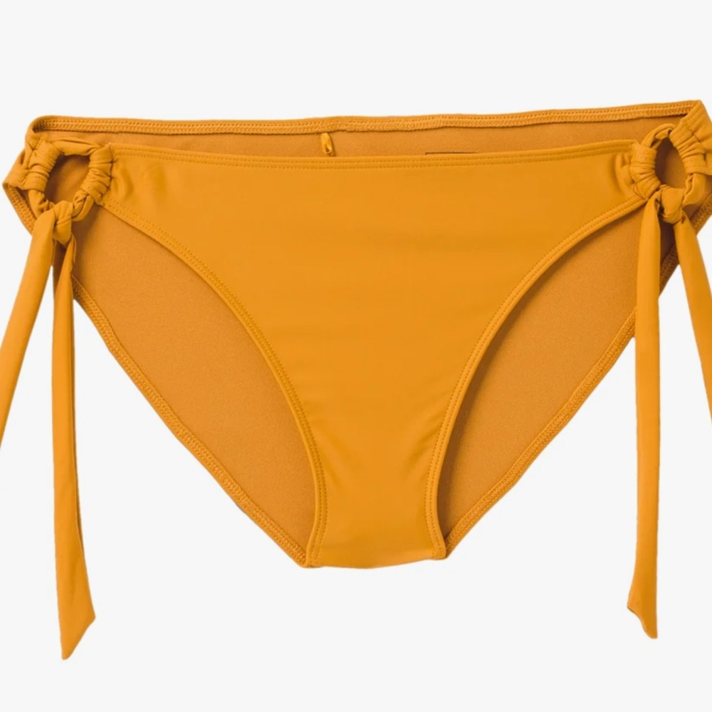 Prana Solid Atalia Bikini Bottom Deep Solstice Sz Small NWT